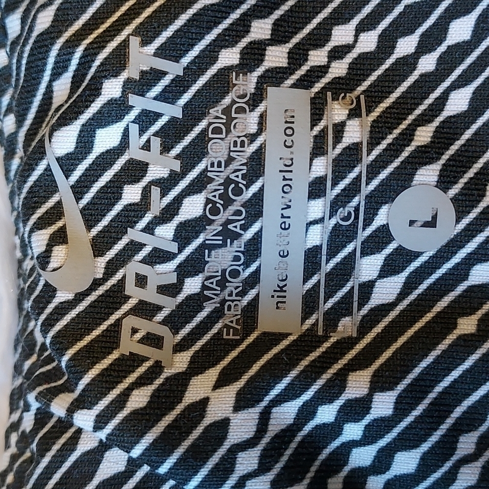 Nike Dri Fit running leggings/capris size large - Picture 4 of 8